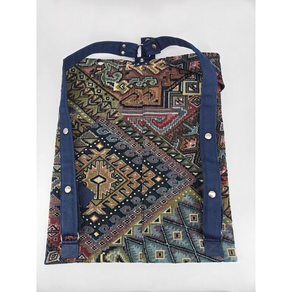 Carson Rogers Carogi Multi Color Tapestry Convertable Multi Backpack Sling Bag - Picture 10 of 11